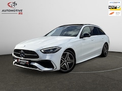 Mercedes-Benz C-klasse Estate - 180 AMG Line|Pano Trekhaak Cruise Camera Stoelverw. Sfeerverlichting Dodehoek Carplay& And
