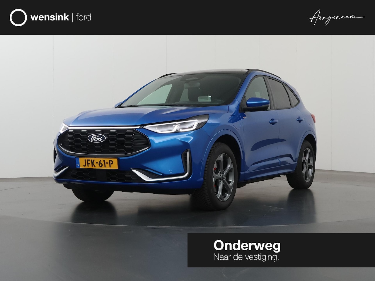 Ford Kuga - 2.5 PHEV ST-Line X | Elekt. inklapbare Trekhaak | Panoramadak | Winterpakket | Head Up | M - AutoWereld.nl