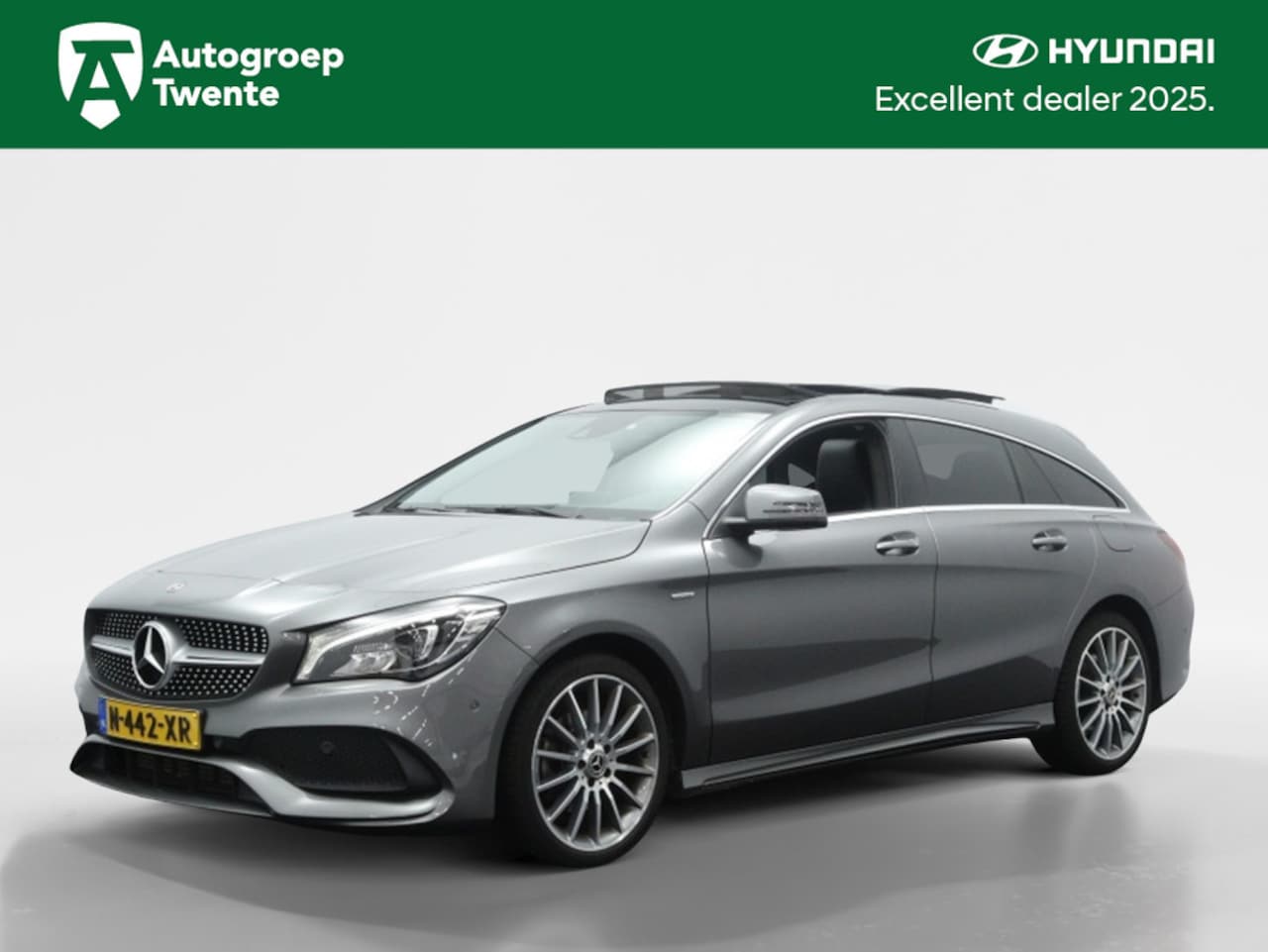 Mercedes-Benz CLA-klasse Shooting Brake - 200 Prestige AMG Automaat | Panoramadak | Navi | Camera | Cruise - AutoWereld.nl