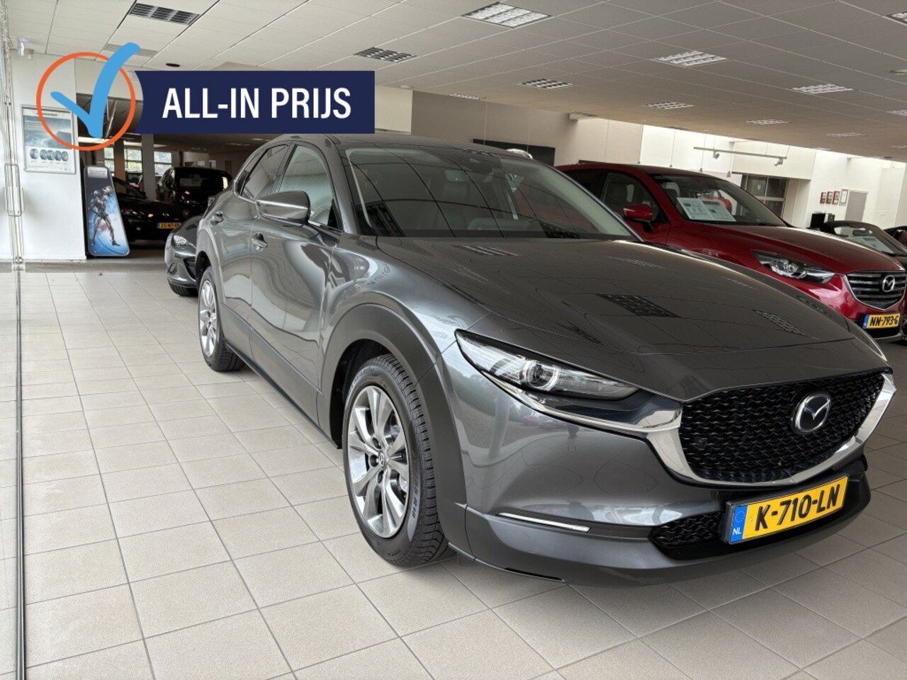 Mazda CX-30 - 2.0 eSA-X Luxury Schuif/kantel dak Leer BOSE - AutoWereld.nl