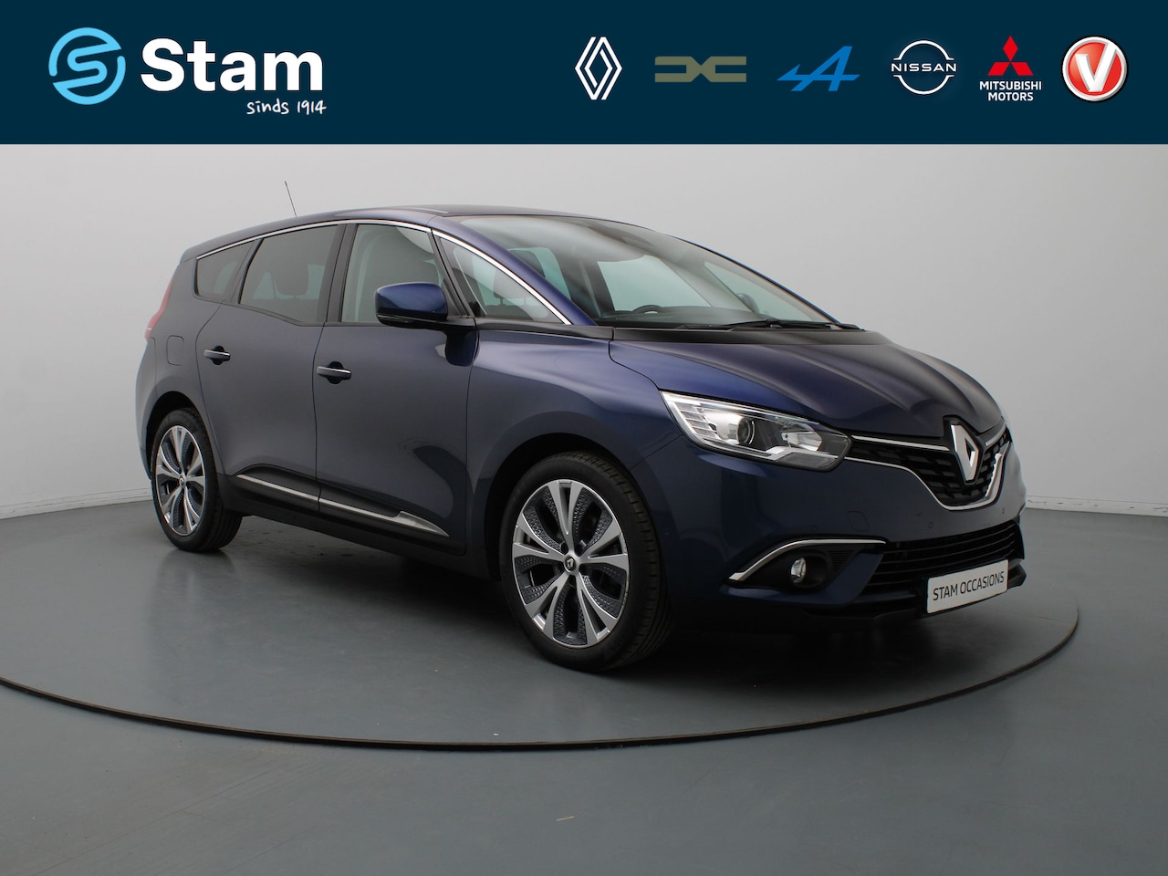 Renault Grand Scénic - 140pk TCe Intens Camera | Cruise | Navi | Parkeersens. v+a - AutoWereld.nl