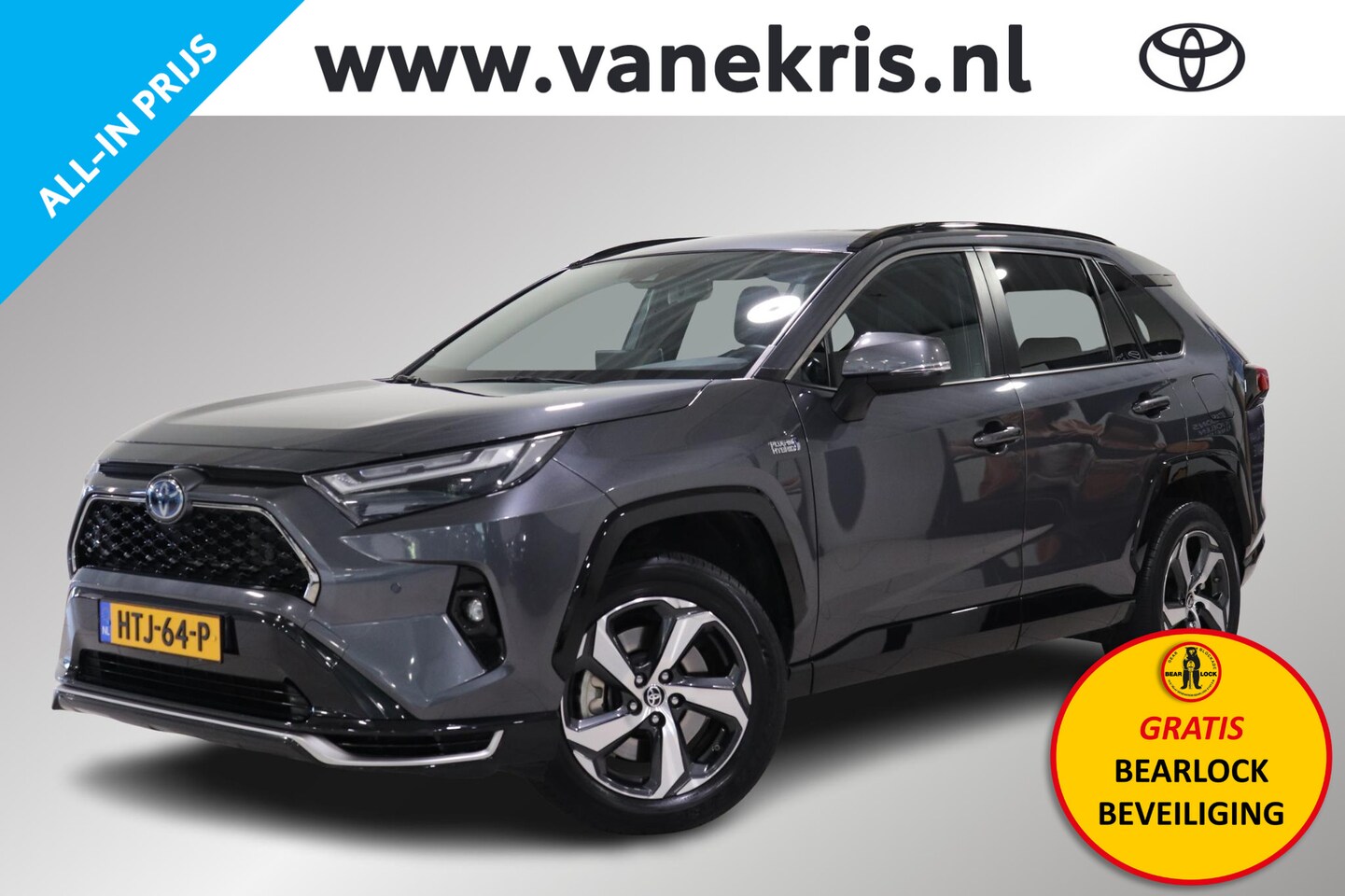 Toyota RAV4 - 2.5 Plug-in Hybrid AWD Style, BSM, Stoelverwarming voor en achter, Apple Carplay/Android A - AutoWereld.nl