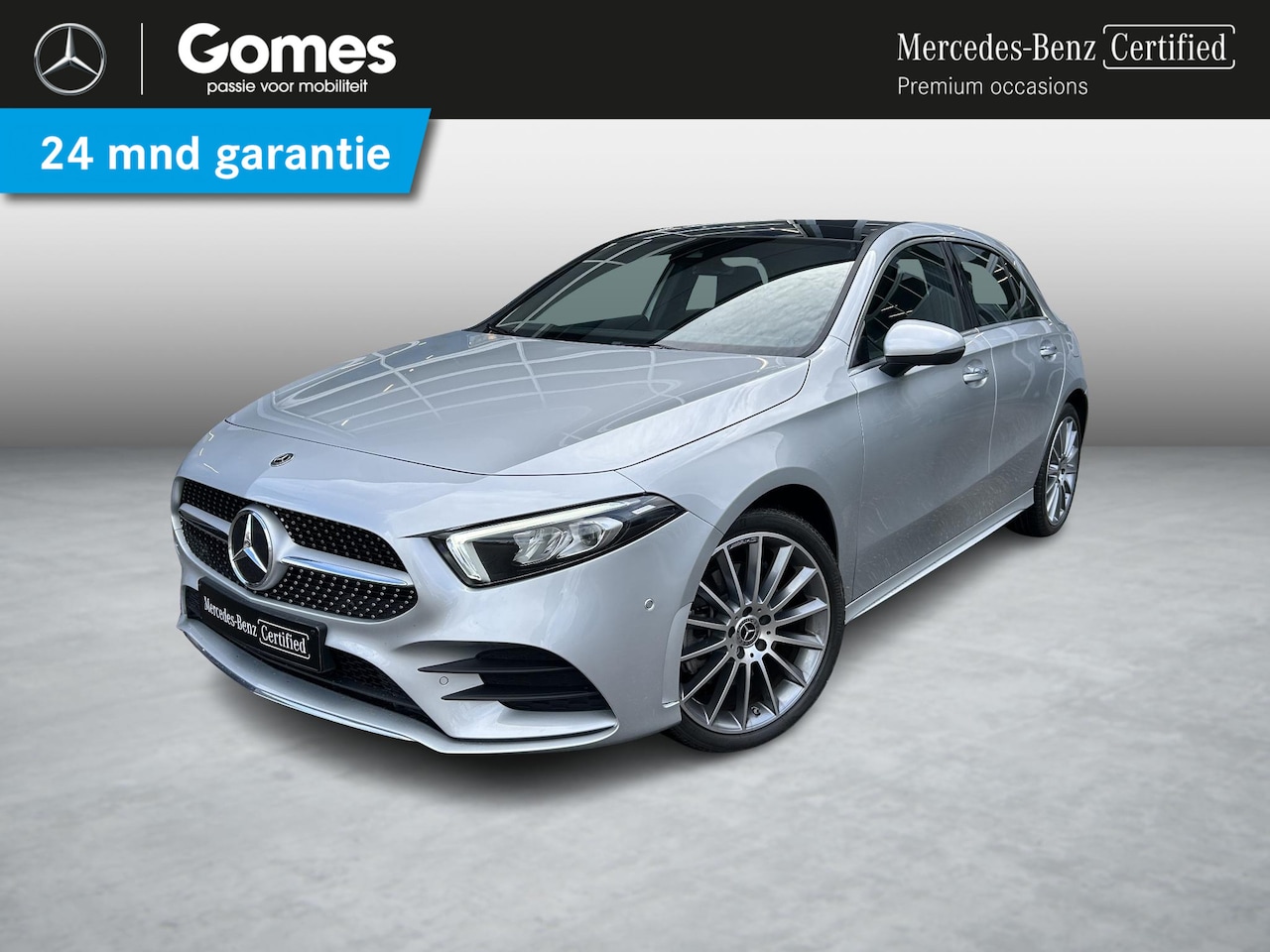 Mercedes-Benz A-klasse - 250 e AMG Line Panoramadak| Sfeerverlichting|Stoelverwarming| Keyless Entry - AutoWereld.nl