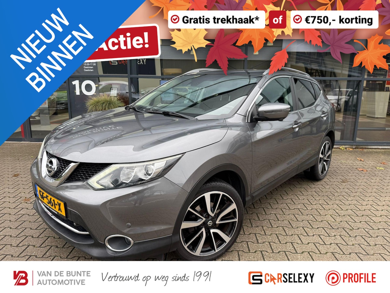Nissan Qashqai - 1.2 Connect Edition *Trekhaak & Panoramadak* - AutoWereld.nl