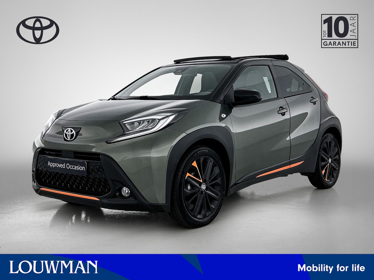 Toyota Aygo X - 1.0 VVT-i S-CVT Premium | Cabrio | Lederen bekleding | Stoelverwarming | JBL | - AutoWereld.nl