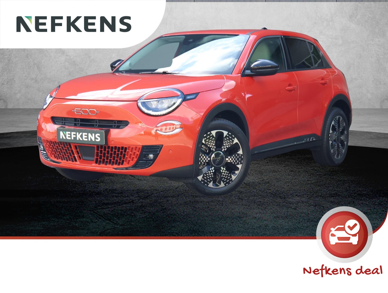 Fiat 600e - 54 kWh La Prima | Navigatie | Achteruitrijcamera | Stoelverwarming | Keyless Entry - AutoWereld.nl
