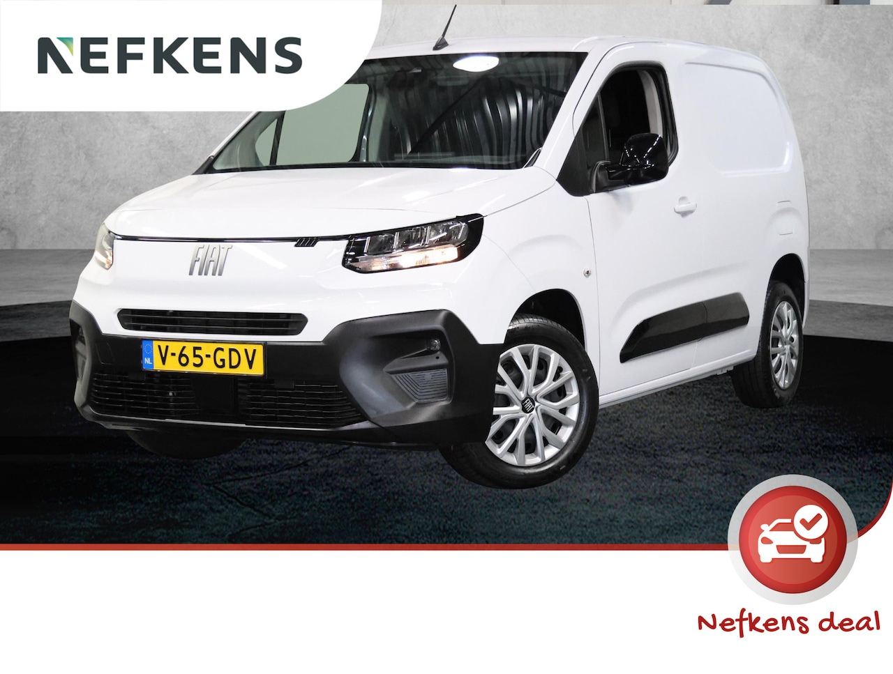 Fiat Doblò - 1.5 BlueHDi 100PK S&S L1 1000KG | AppleCarPlay/AndroidAuto | Houtenlaadvloer | Cruise Cont - AutoWereld.nl
