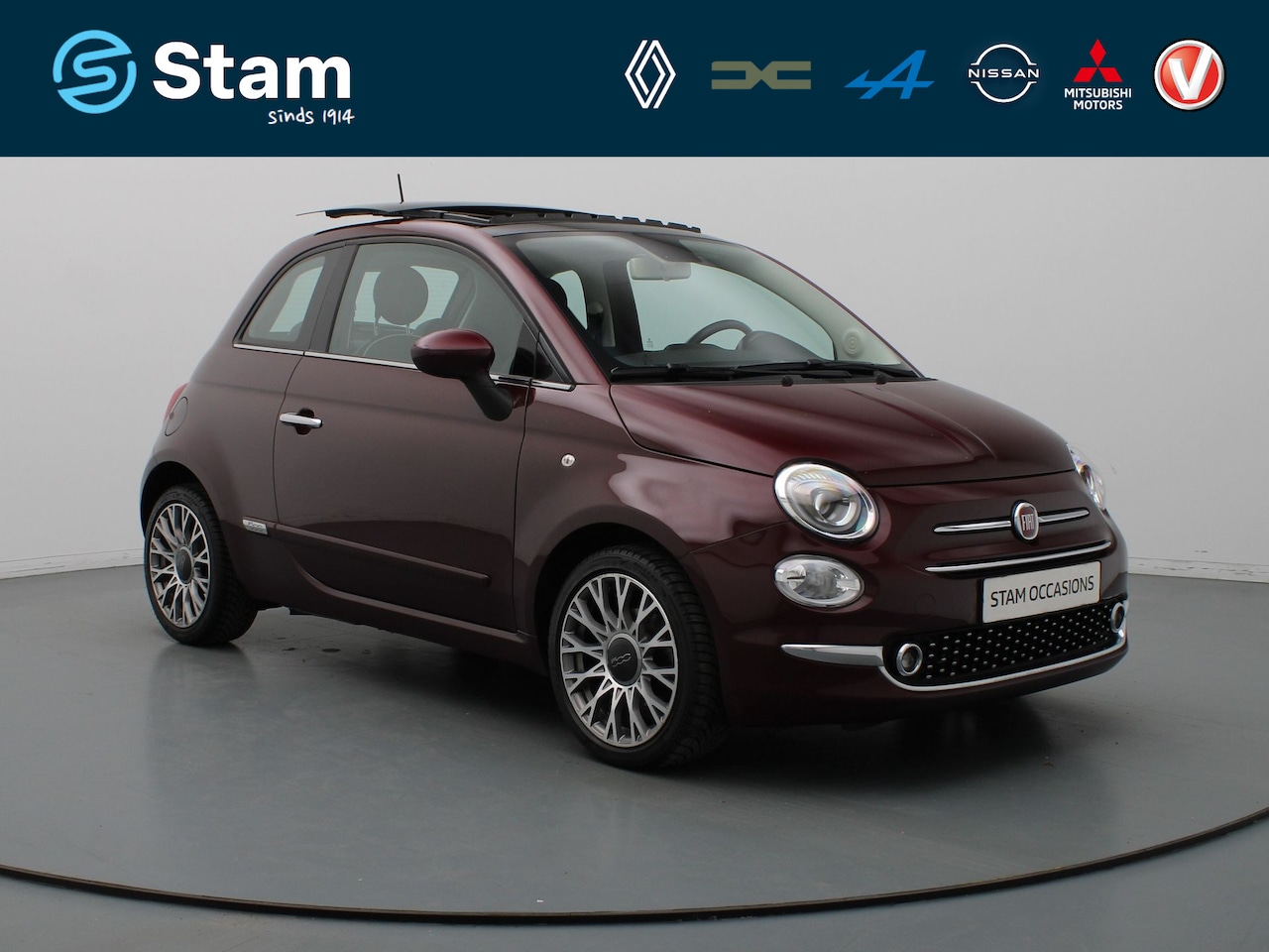 Fiat 500 - 80pk TwinAir Turbo Collezione Airco | Cruise | Navi | Panoramadak - AutoWereld.nl