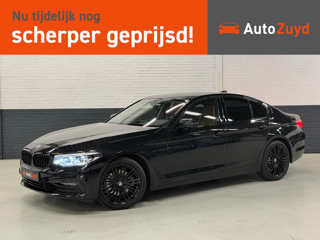 BMW 5-serie - 520i High Executive Edition / Shadow-Line / Virtual / Leder / Navi / Clima - AutoWereld.nl
