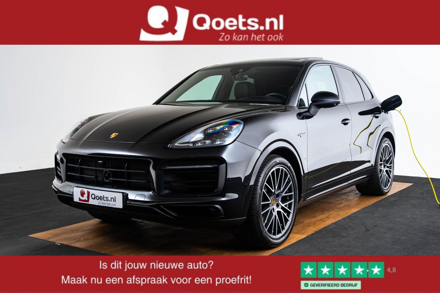Porsche Cayenne - 3.0 E-Hybrid Panoramadak - Comfortstoelen - Stuurbekrachtiging Plus - Sport Chrono Pakket - AutoWereld.nl