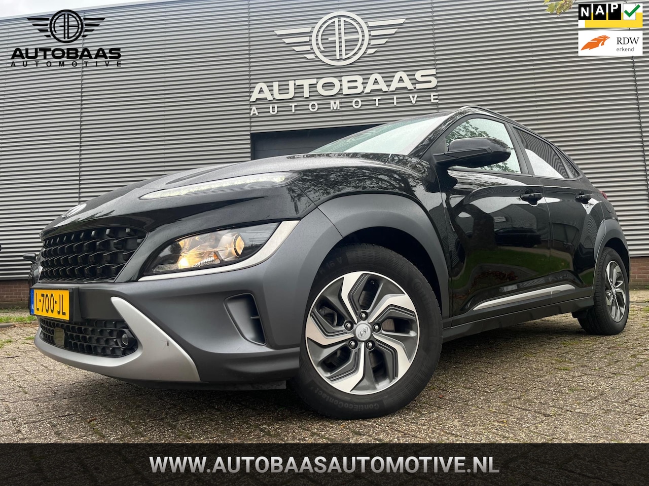 Hyundai Kona - 1.6 GDI HEV Fashion AUTOMAAT **APK 07-2027** NL-AUTO+NAP+1EIG+NAVI+TREKHAAK+CAMERA+DIGI DA - AutoWereld.nl