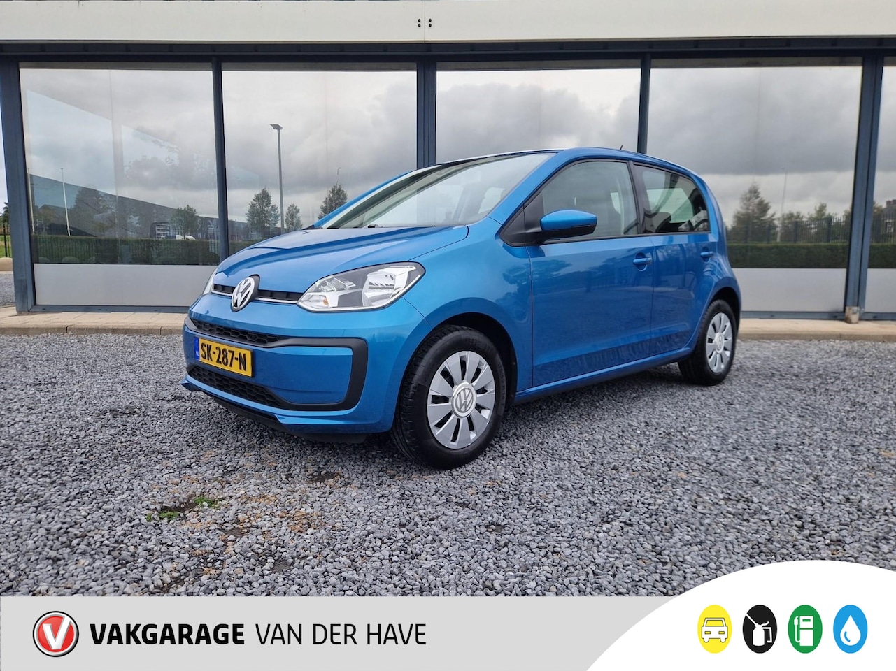 Volkswagen Up! - 1.0 BMT move up! | Airco | Bluetooth | Elektr. ramen - AutoWereld.nl