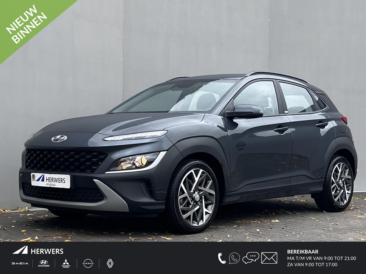 Hyundai Kona - 1.6 GDI HEV Fashion Automaat / 1.300 kg trekgewicht / Dealer onderhouden / CC / Stuur- en - AutoWereld.nl
