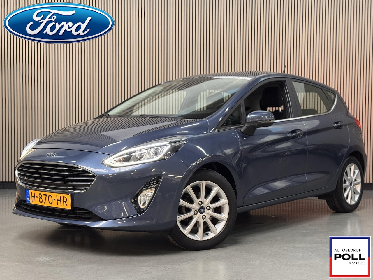 Ford Fiesta - 1.0 EcoBoost Titanium Automaat Navi Winter pack Parkeersensoren DAB+ Dealeronderhouden - AutoWereld.nl