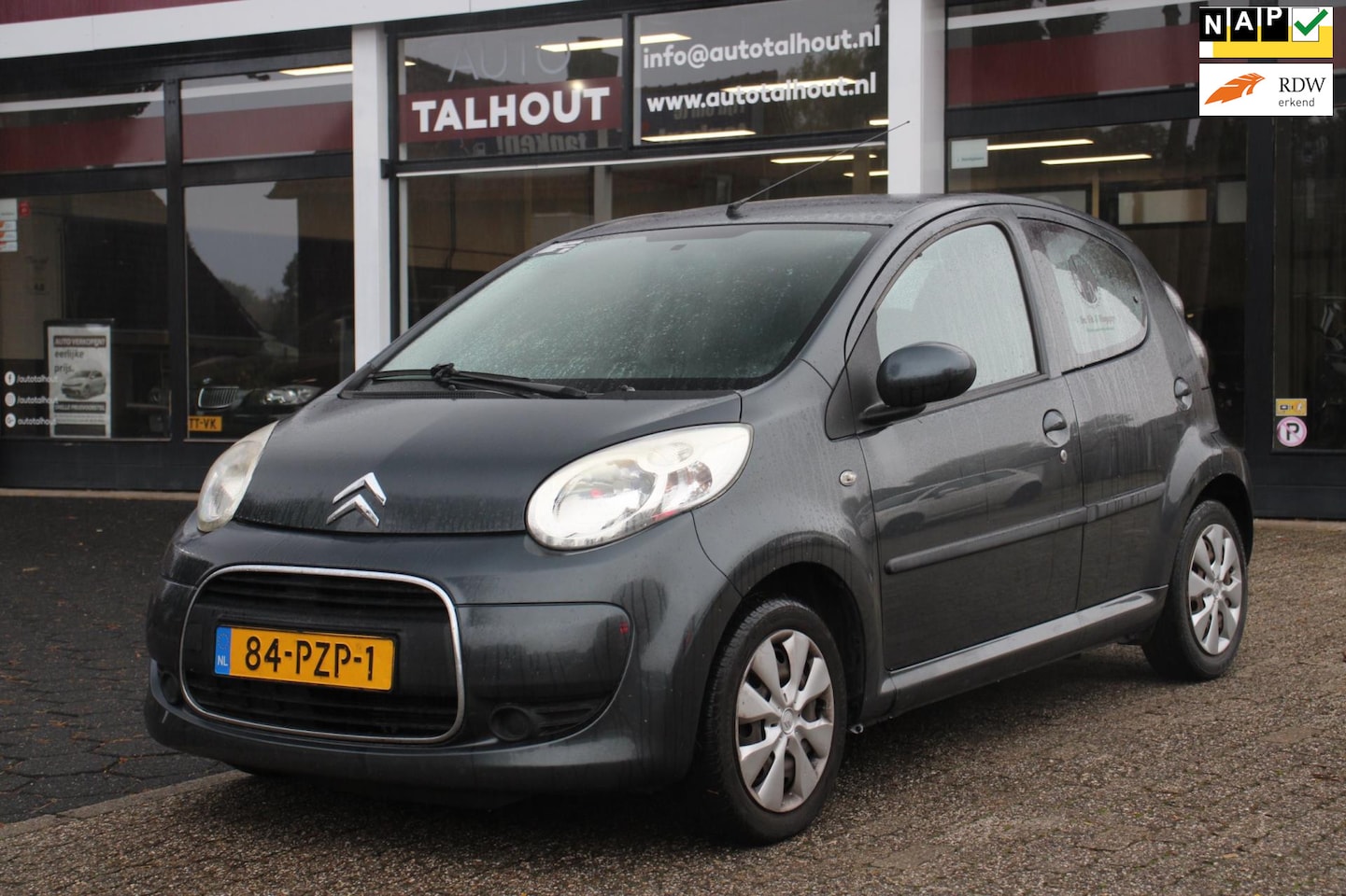 Citroën C1 - 1.0-12V Ambiance - AIRCO, 5 DEURS, TOERENTELLER, AUX - AutoWereld.nl