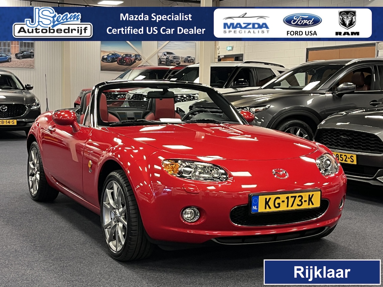 Mazda MX-5 - NC Roadster 2.0i S-VT 3rd Generation Limited Nr.1291 Airco Bose Xenon Leder - AutoWereld.nl