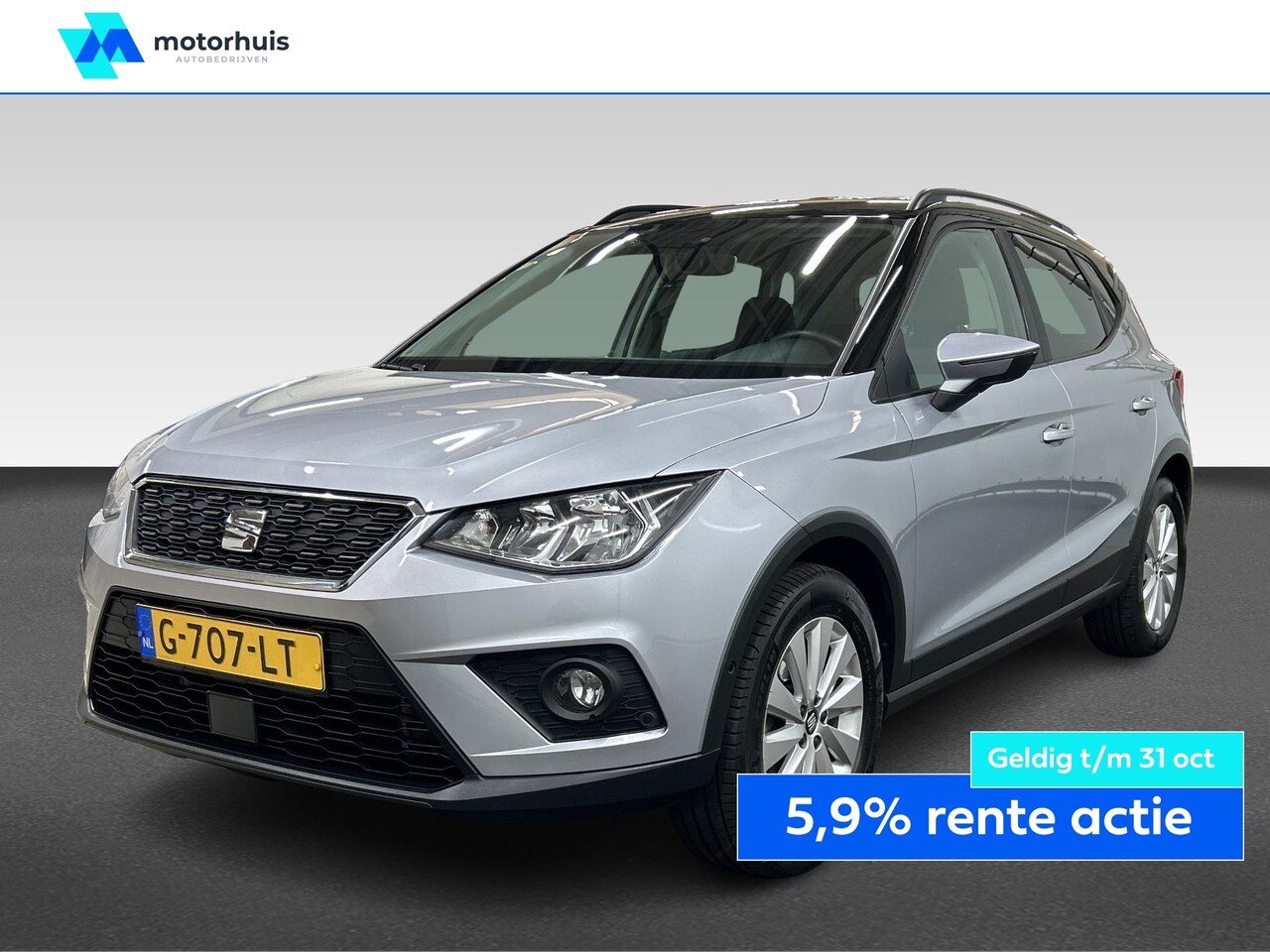 SEAT Arona - 1.0 TSI 115PK DSG-7 STYLE BUSINESS NAVI TEL PDC CAMERA NAP - AutoWereld.nl