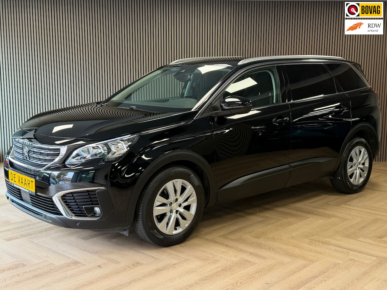 Peugeot 5008 - 1.2 PureTech AUT. 7 PERS. AIRCO NAVIGATIE CAMERA APPLE CARPLAY CRUISE - AutoWereld.nl