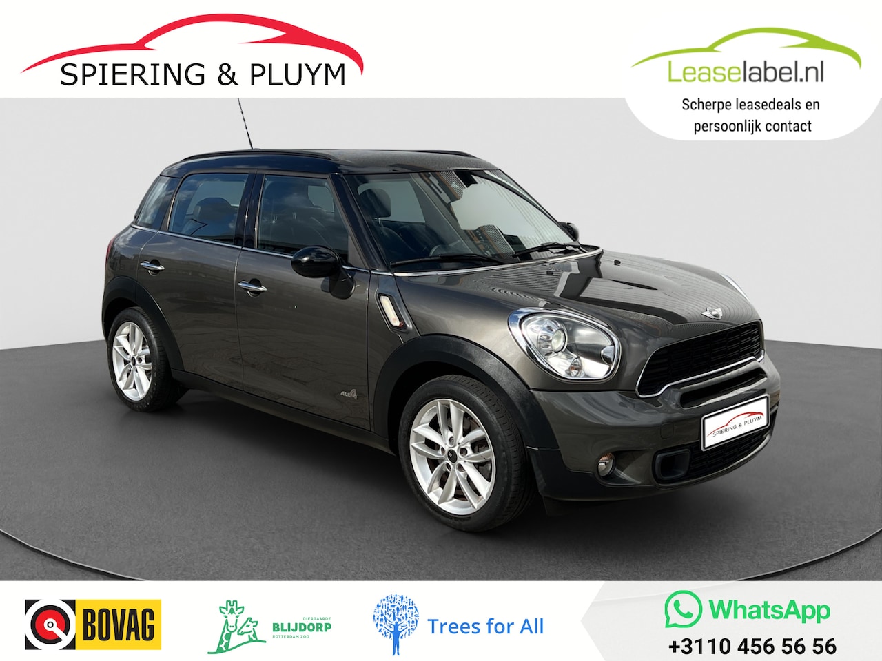 MINI Countryman - Mini 1.6 Cooper S ALL4 Chili | Automaat | Leder | Stoelverw. - AutoWereld.nl