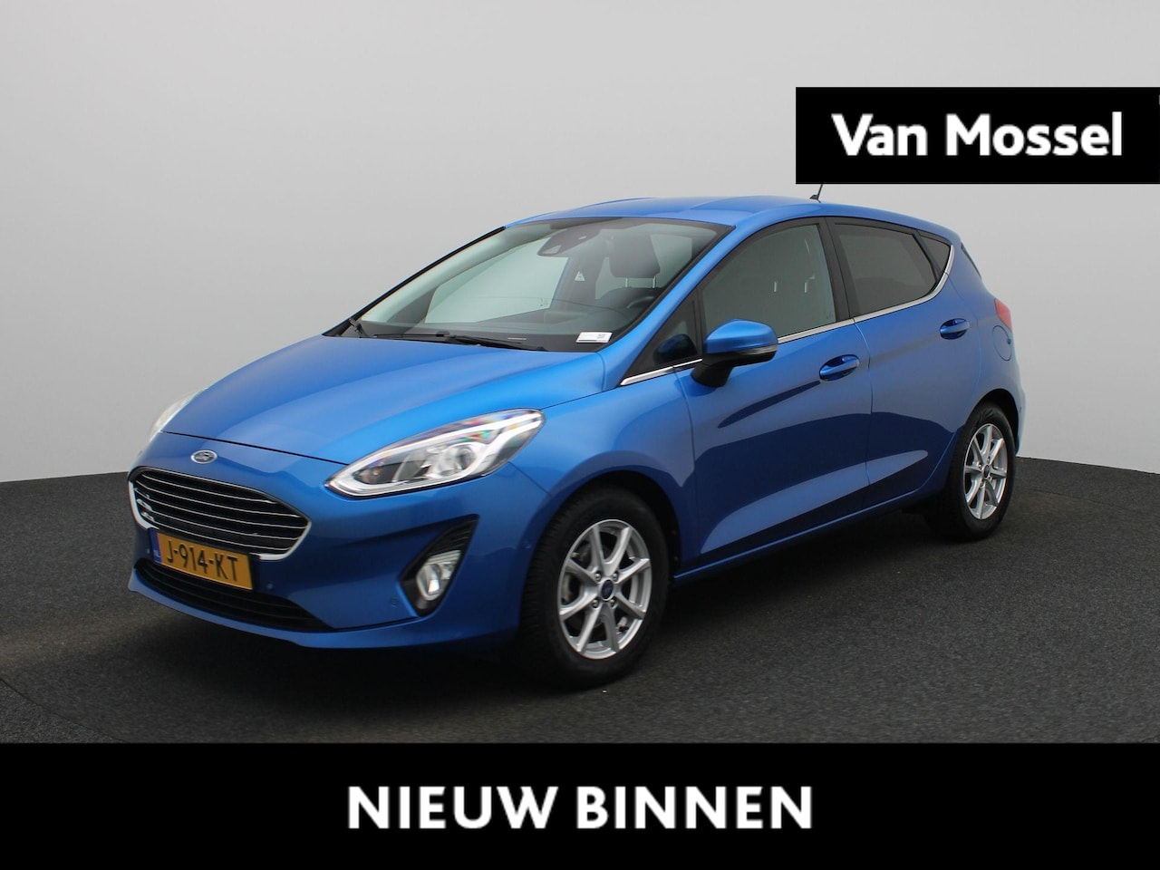 Ford Fiesta - 1.0 EcoBoost Titanium | Verwarmbare Voorstoelen/Voorruit/Stuurwiel | |Parkeersensoren Voor - AutoWereld.nl