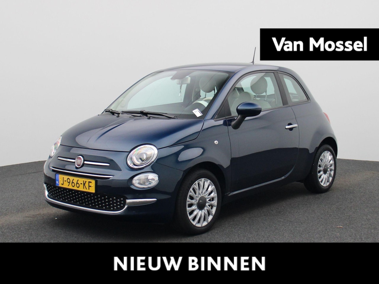 Fiat 500 - 1.0 Hybrid Lounge | Navigatie | Airco | Lichtmetalen Velgen | Slechts 48.164KM | - AutoWereld.nl