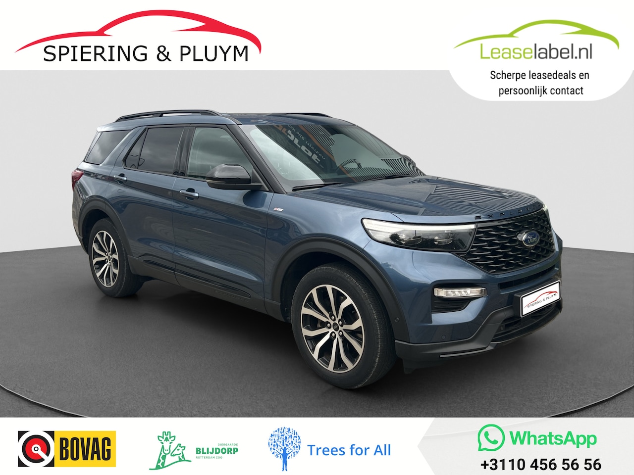 Ford Explorer - 3.0 V6 EcoBoost PHEV ST-Line | 7-Persoons | Pano - AutoWereld.nl