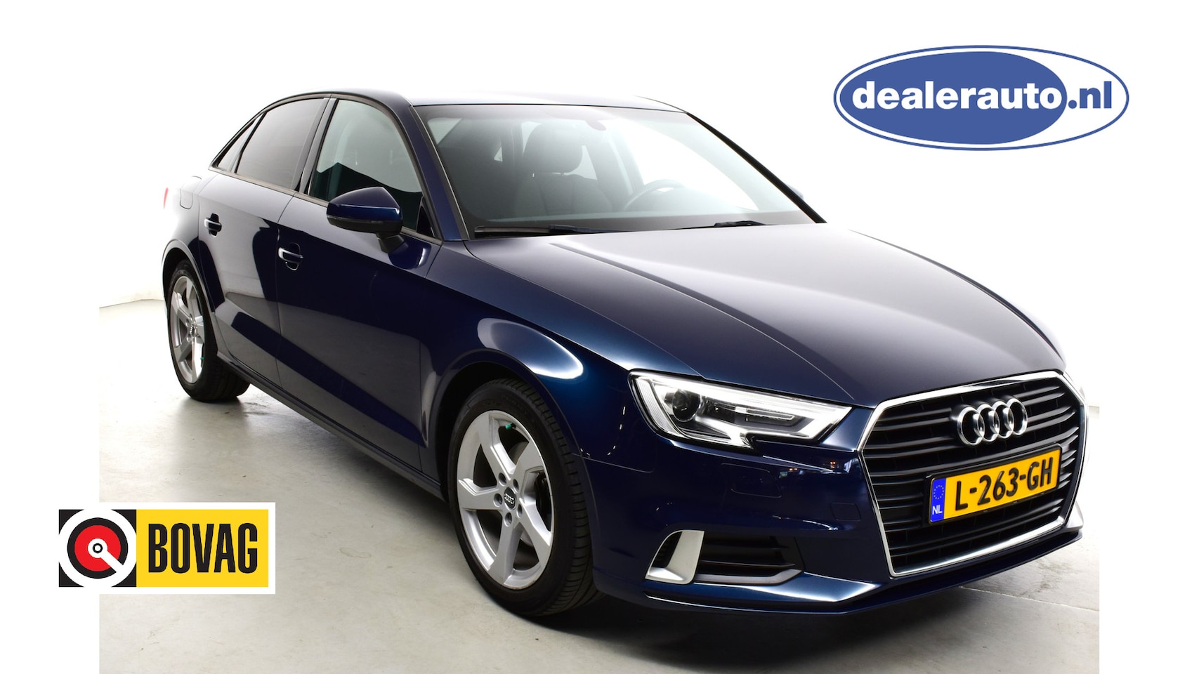 Audi A3 Limousine - 35 TFSI Advance Sport Automaat, Privacy glas, Sportstoelen, Trekhaak-Dealer onderhouden - AutoWereld.nl