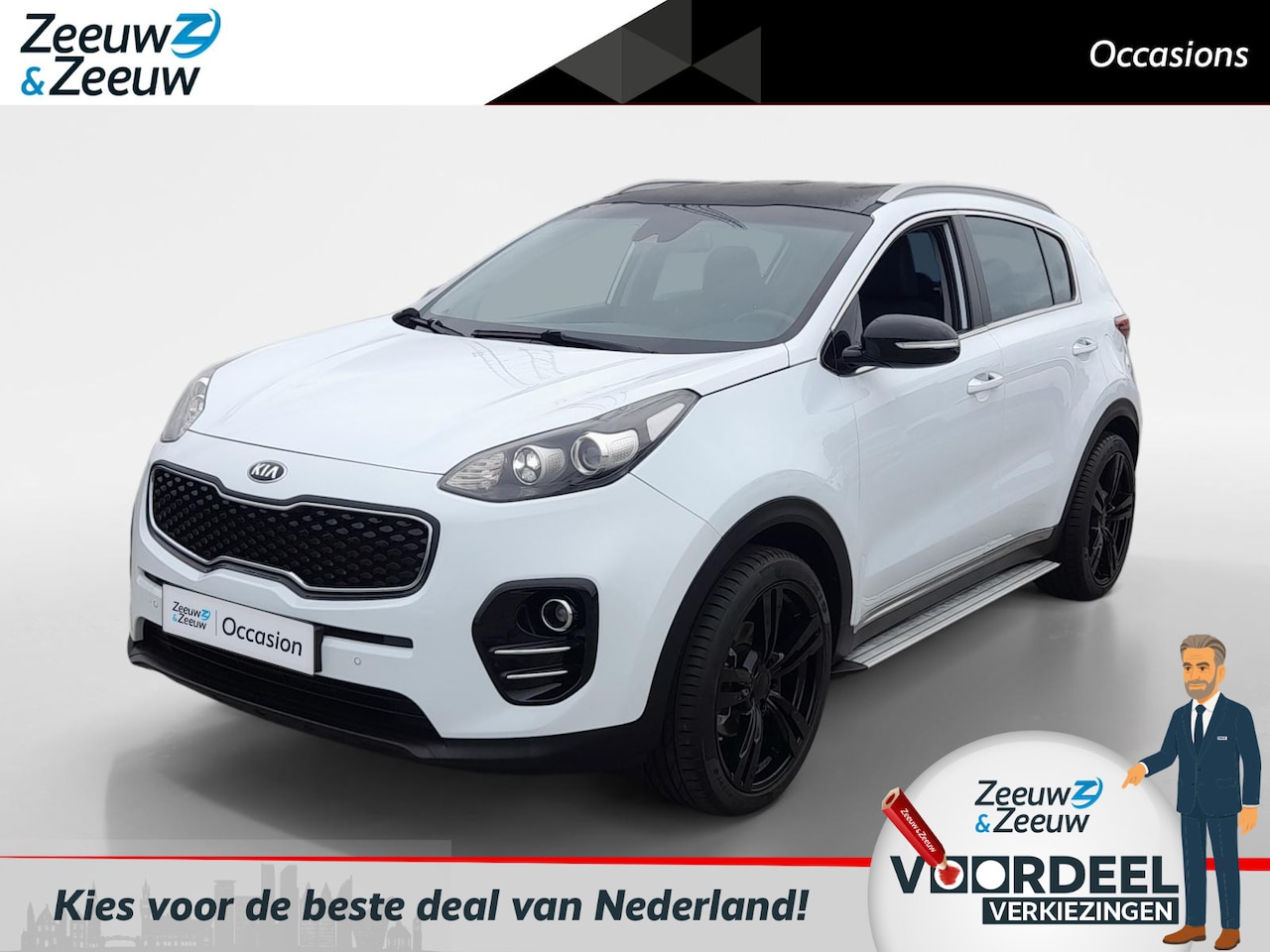 Kia Sportage - 1.6i DynamicLine | 20 inch Lichtmetalen velgen | Lage km stand | NAP - AutoWereld.nl
