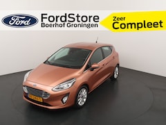 Ford Fiesta - EcoBoost 100 pk Titanium | Camera | B&O | Voorruitverw. | Adapt. Cruise | 1e eig. | 100% d