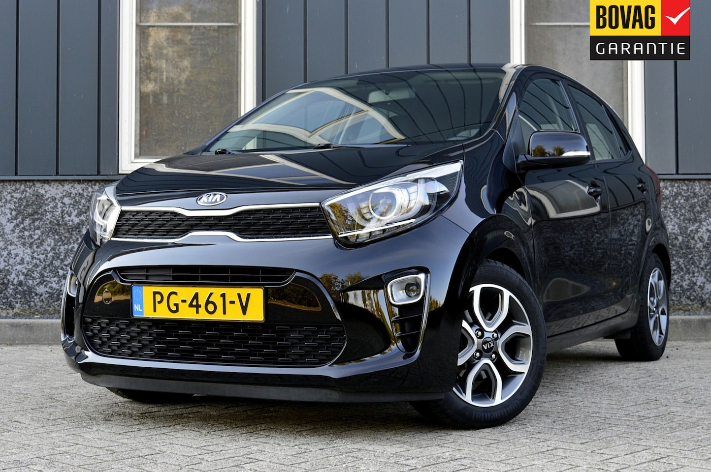 Kia Picanto - 1.0 CVVT First Edition Rijklaarprijs-Garantie Navigatie Apple carplay Airco Cruise control - AutoWereld.nl