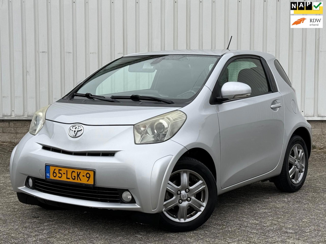 Toyota iQ - 1.0 VVTi Aspiration Automaat,Airco,ElektrischeRamen,Bleutooth,N.A.P! - AutoWereld.nl