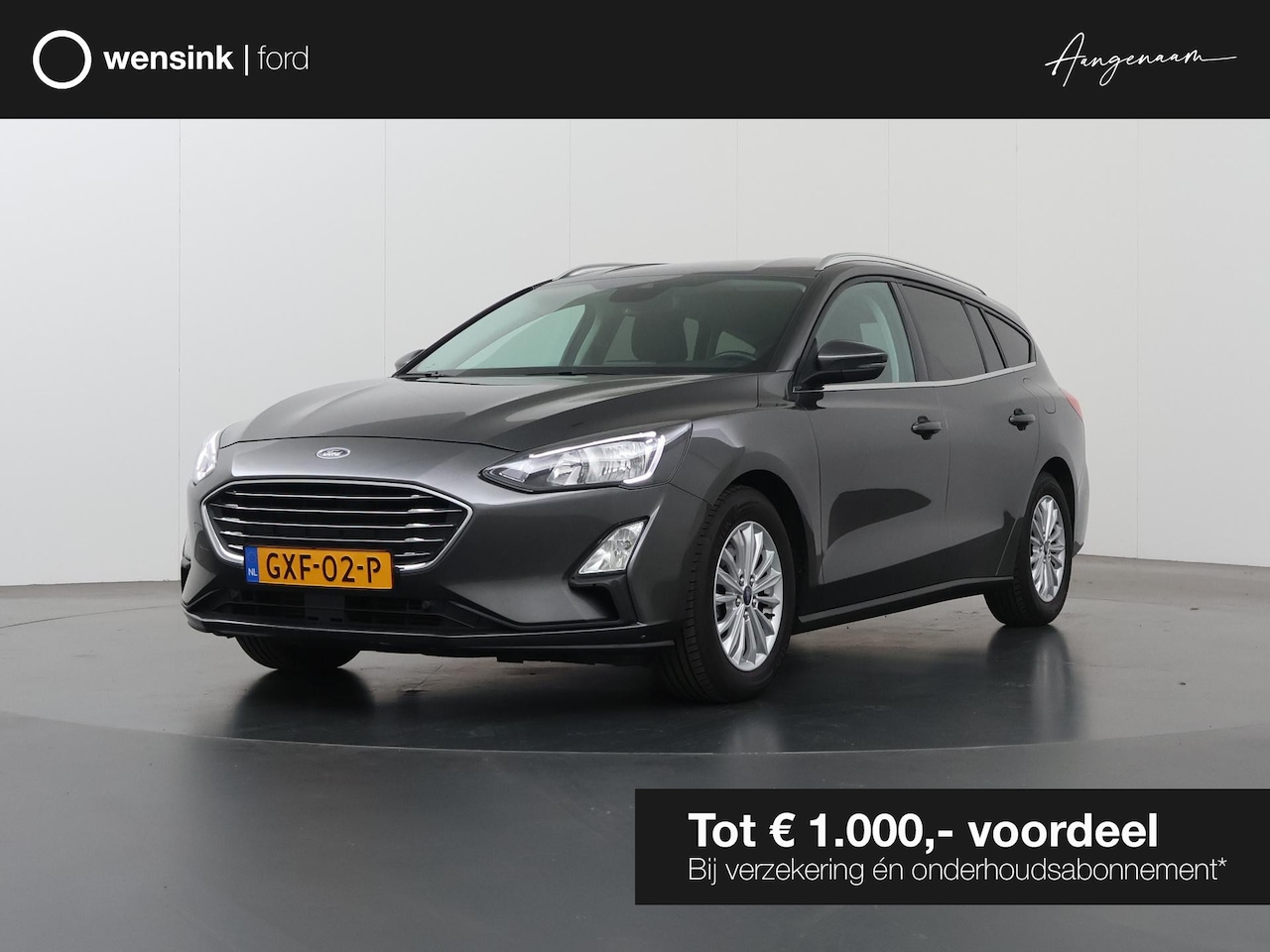 Ford Focus - 1.0 EcoBoost Titanium Business | Winterpack | Climate Control | Navigatie | Parkeersensore - AutoWereld.nl