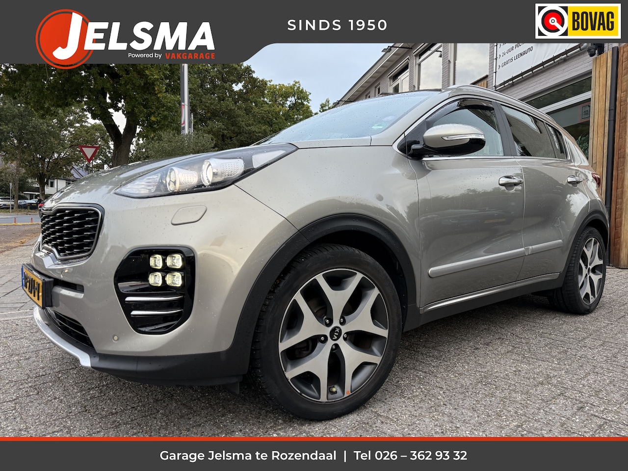 Kia Sportage - 1.6 T-GDI GT-Line PlusLine 1.6 T-GDI GT-Line PlusLine, Pano | Camera | Leer - AutoWereld.nl