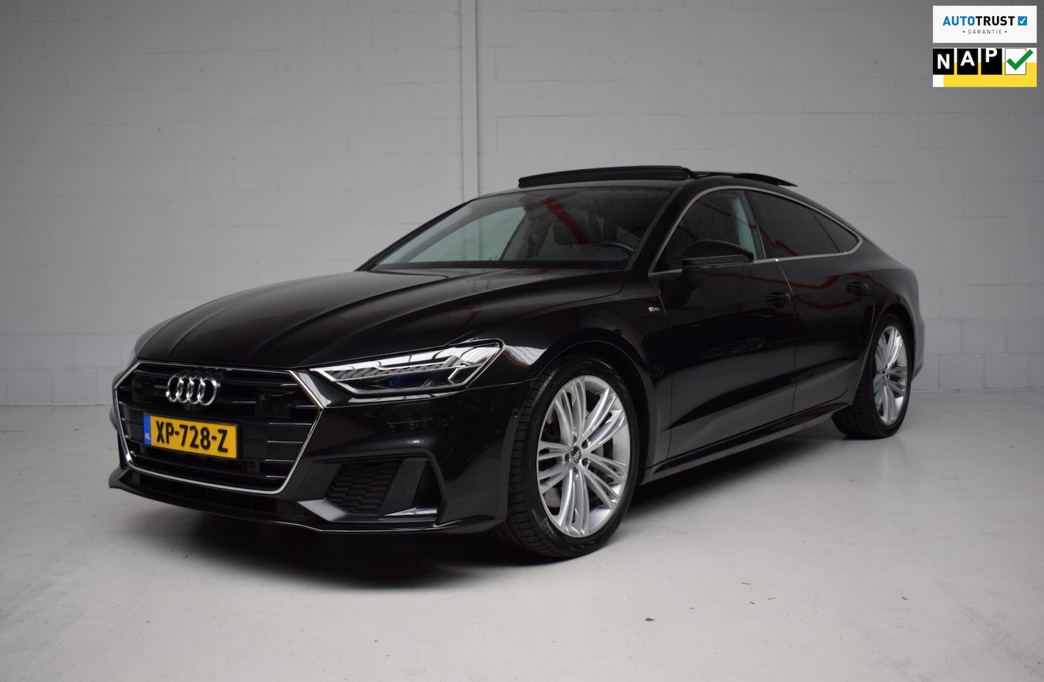 Audi A7 Sportback - 55 TFSI quattro Pro Line S-line LUCHTVERING / PANORAMADAK / B&O GELUID / LEER / 360CAMERA - AutoWereld.nl