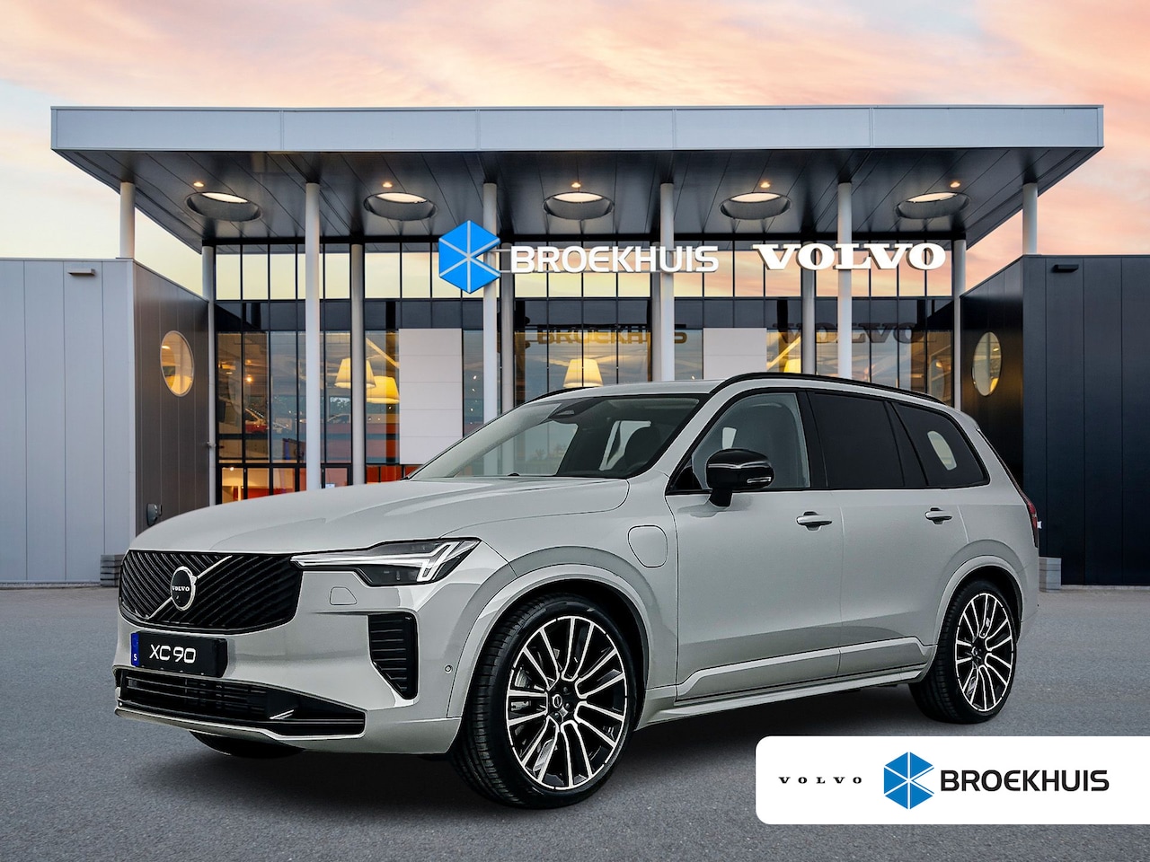Volvo XC90 - T8 Recharge Ultra Dark | 22" | Luchtvering | Bowers & Wilkins | Nappa Leder | 360 Camera | - AutoWereld.nl