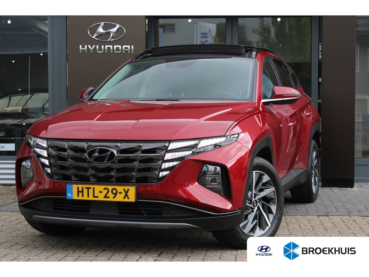 Hyundai Tucson - 1.6 T-GDI HEV Premium Sky 230pk | Apple Carplay/Android Auto|telefoonintegratie premium | - AutoWereld.nl
