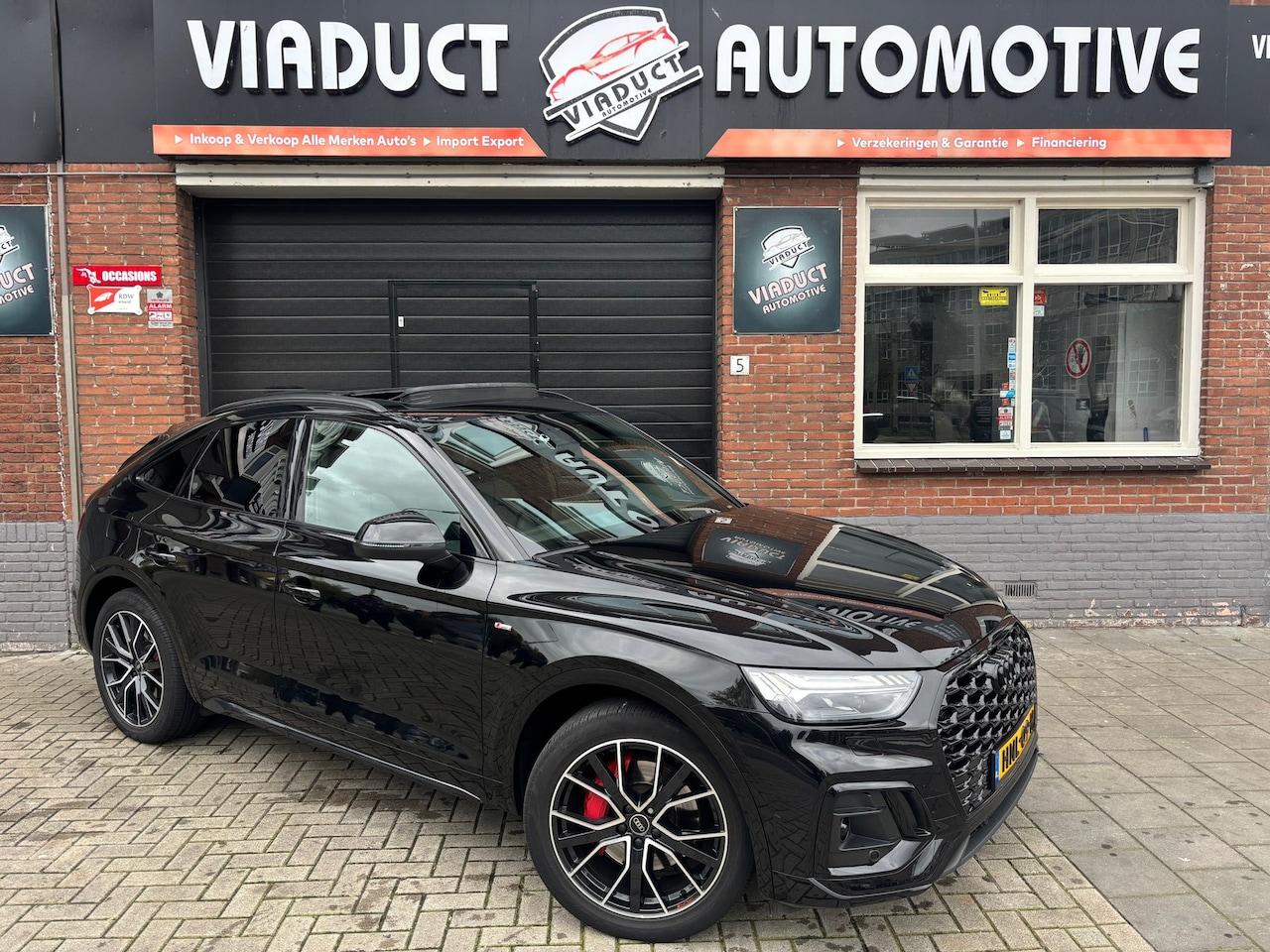 Audi Q5 Sportback - Sportback 55 TFSI e S edition Pano Luchtvering - AutoWereld.nl
