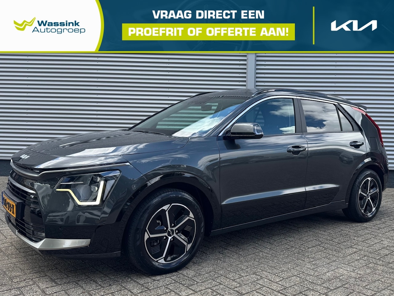 Kia Niro - 1.6 GDi Hybrid 141pk DCT6 DynamicPlusLine | Schuif/Kanteldak | Stoel/Stuurwielverwarming | - AutoWereld.nl