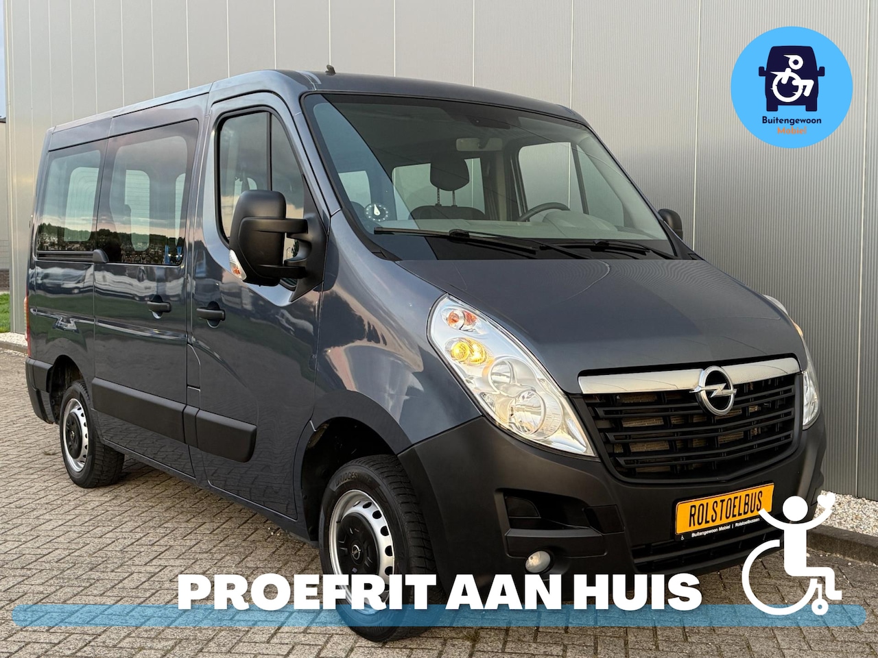 Opel Movano - Rolstoelbus (Airco) Automaat 4 Persoons - AutoWereld.nl
