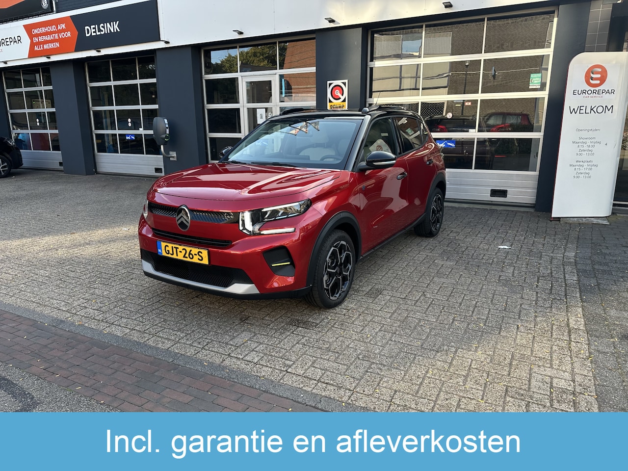 Citroën ë-C3 - Max Elektrisch 113pk 44 kWh Airco/Cruise/Carplay/Android auto/Camera Eurorepar - AutoWereld.nl