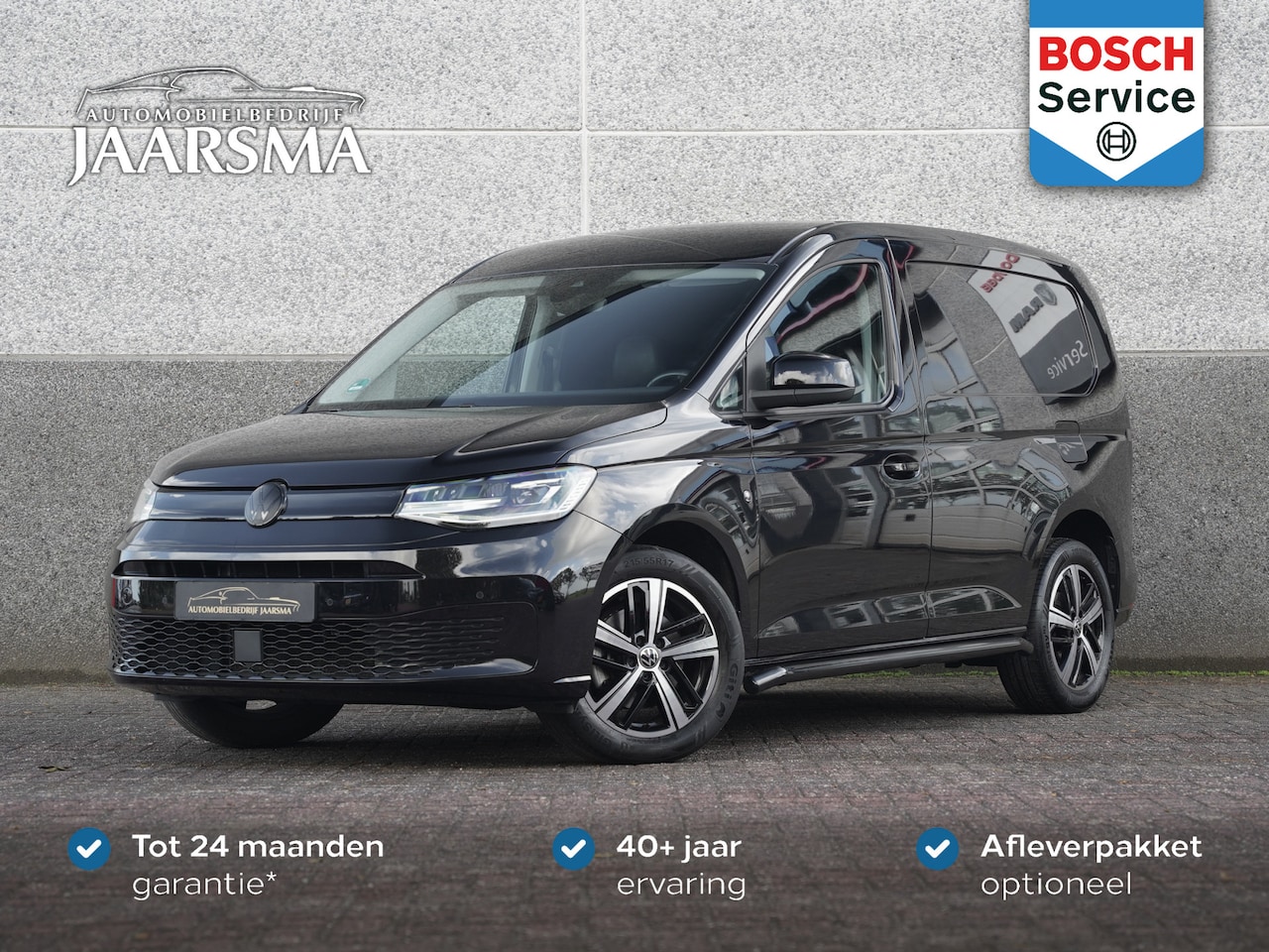 Volkswagen Caddy Cargo - 2.0 TDI 75 Edition |Leder |2x Comfort stoel |ACC |Apple Carplay |Zwarte Side bars | - AutoWereld.nl