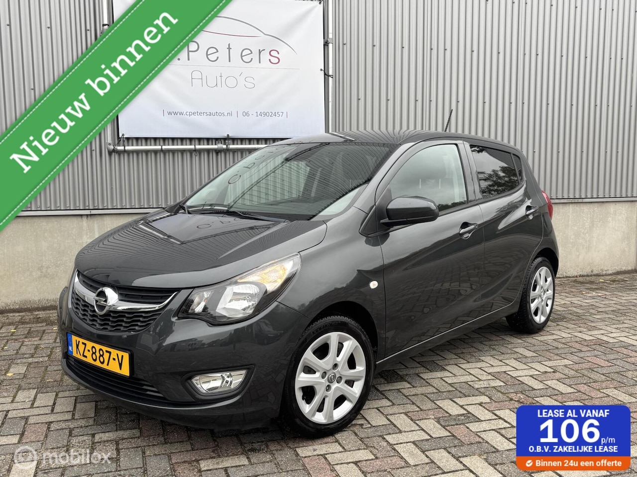 Opel Karl - 1.0 ecoFLEX Edition 12-2016 / Carplay / Android / Parkeersensoren / Cruisecontrol / DAB+ / - AutoWereld.nl
