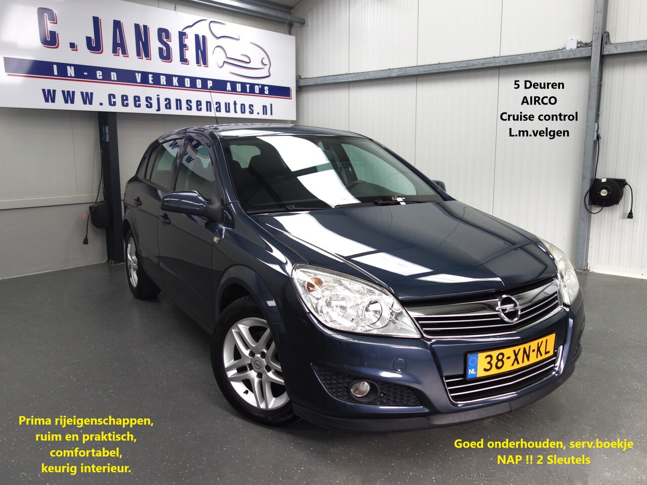 Opel Astra - 1.6 Temptation KEURIGE AUTO !! | Airconditioning | Aluminium afwerking | Cruise Control - AutoWereld.nl
