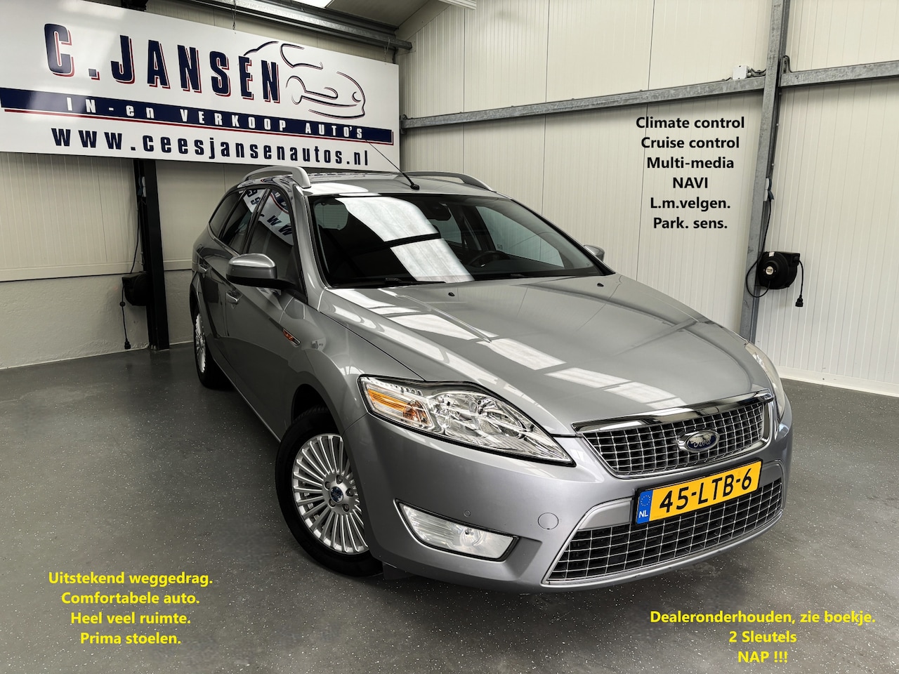 Ford Mondeo Wagon - 2.0 SCTi Limited | 16" 5-spaaks lichtmetalen velgen | Aluminium interieur afwerking | Audi - AutoWereld.nl