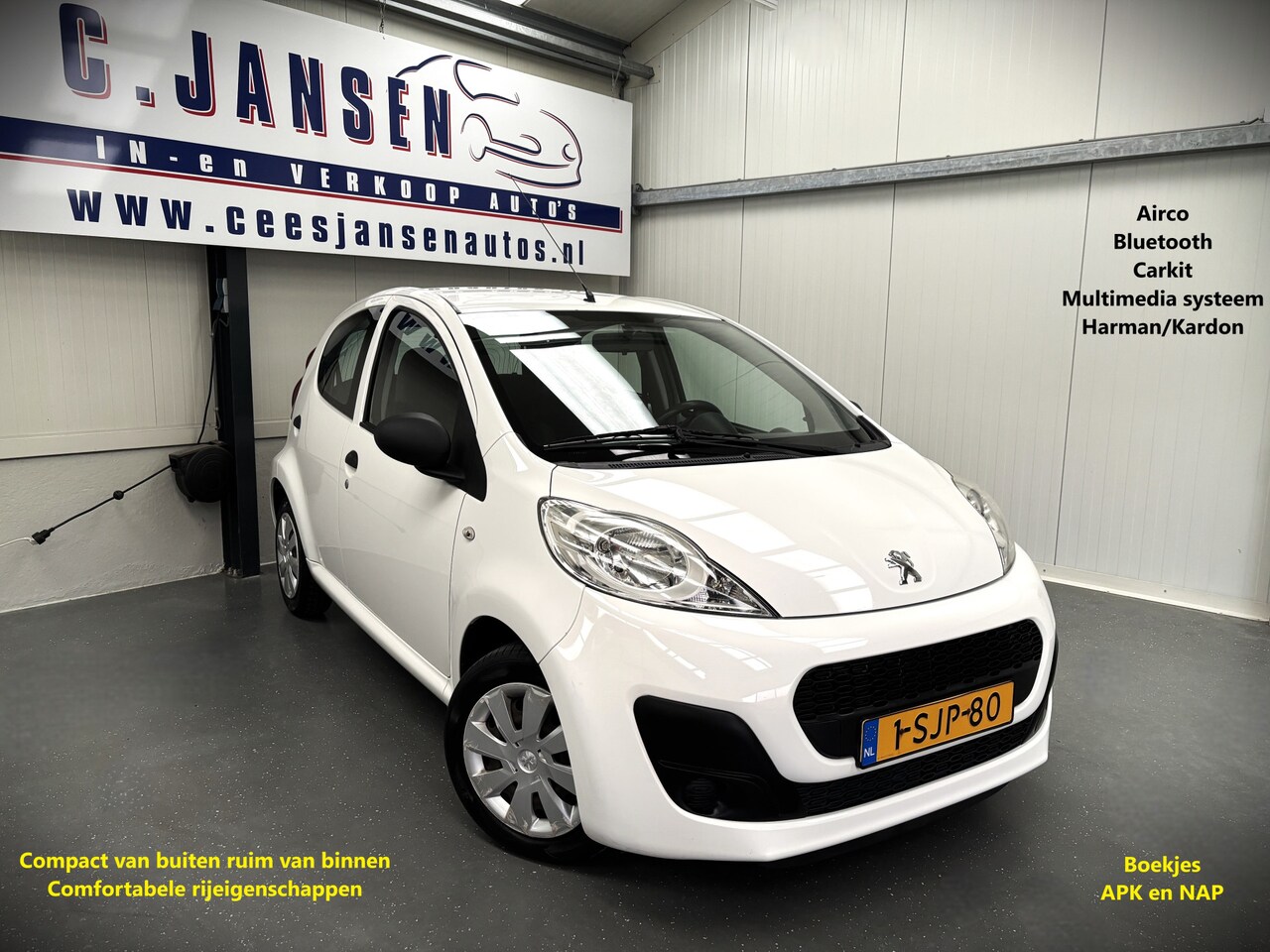 Peugeot 107 - 1.0 Access Accent NETTE AUTO !! | Airco - AutoWereld.nl