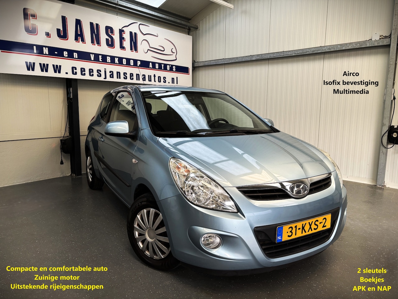 Hyundai i20 - 1.4i DynamicVersion NETTE AUTO ! | Airco - AutoWereld.nl