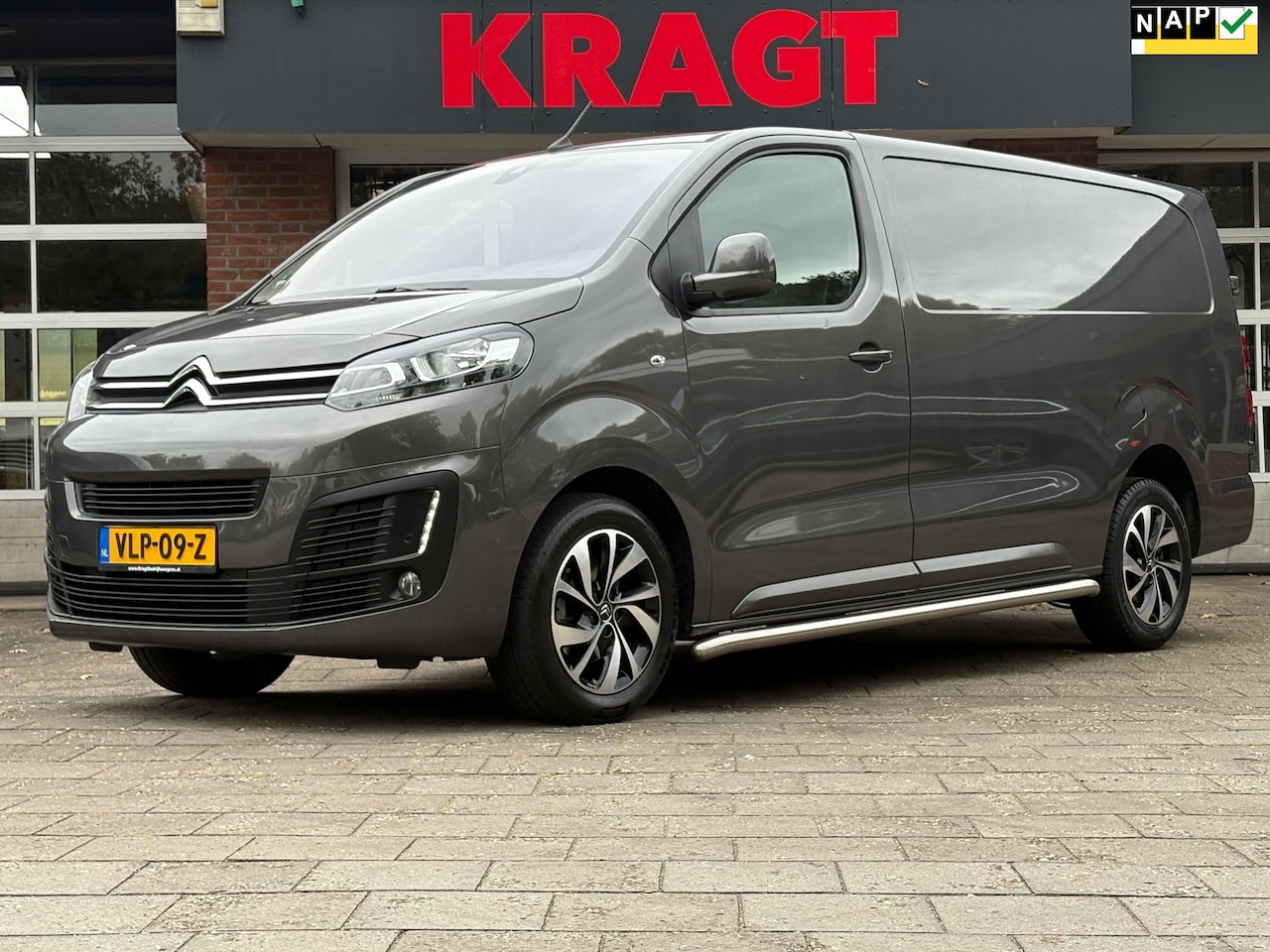 Citroën Jumpy - 2.0 BlueHDI 122 PK|1e EIG|AUTOMAAT|airco|cruise|apple caplay|drie zitplaatsen|parkeersenso - AutoWereld.nl