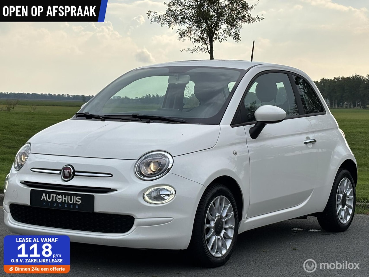 Fiat 500 - 1.0 TwinAir | BTW AUTO | Garantie | Facelift | - AutoWereld.nl