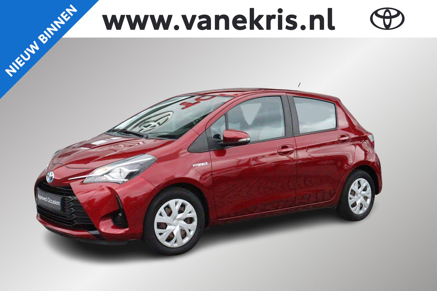 Toyota Yaris - 1.5 Hybrid Active 1.5 Hybrid Active, Cruise controle, Parkeercamera - AutoWereld.nl