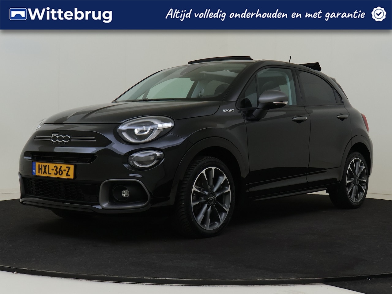 Fiat 500 X - 1.5 130PK Hybrid Sport Cabrio | UITVERKOOP !!! - AutoWereld.nl
